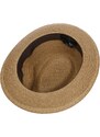 Slaměný crushable (nemačkavý) letní klobouk Fedora - Mayser Samuel
