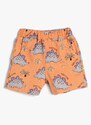 Koton Elastic Waist Normal Baby Orange Shorts 3smb40088tk