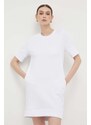 Šaty Armani Exchange bílá barva, mini
