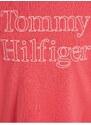 Tmavě růžové holčičí tričko Tommy Hilfiger - Holky