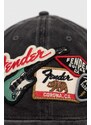 Bavlněná baseballová čepice American Needle Fender šedá barva, s aplikací