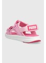 Dětské sandály Puma Puma Evolve Sandal Jr růžová barva