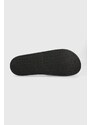 Pantofle Calvin Klein POOL SLIDE RUBBER pánské, černá barva, HM0HM00981