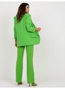 Fashionhunters Světle zelené dámské sako od Adely