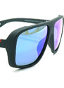 Polarizační brýle POLARIZED SPECIAL 2MF7 černý rám, Revo modré
