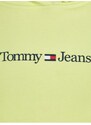 Tommy Hilfiger Žlutá dámská mikina Tommy Jeans Serif Linear - Dámské