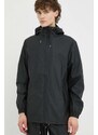 Nepromokavá bunda Rains černá barva, přechodná, 18370.01-01Black