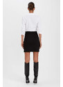 DEFACTO A Cut Slit Mini Skirt