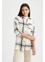 DEFACTO Flannel Long Sleeve Shirt