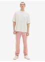 Světle růžové pánské straight fit džíny Tom Tailor - Pánské