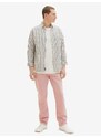 Světle růžové pánské straight fit džíny Tom Tailor - Pánské