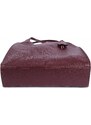 Luxusní italská kabelka z pravé kůže VERA "Jilava" 37x40cm