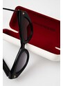 Sluneční brýle Alexander McQueen AM0407S dámské, černá barva