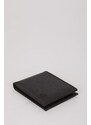 DEFACTO Men's Faux Leather Wallet