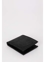 DEFACTO Faux Leather Horizontal Wallet