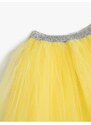 Koton Tutu Skirt with Elastic Waist, Layered Lined.