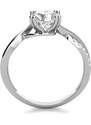 Royal Fashion stříbrný pozlacený prsten MR073