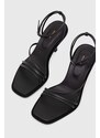 Kožené sandály Gant Divone černá barva, 25561399.G00
