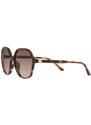 Sluneční brýle Michael Kors BALI dámské, hnědá barva, 0MK2186U