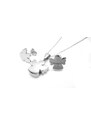 Steel Jewelry Set náhrdelník a náušnice anděl z chirurgické oceli SET171034