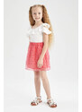 DEFACTO Girl Regular Fit Woven Skirt