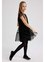 DEFACTO Girl Short Sleeve Tulle Dress