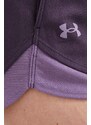 Tréninkové šortky Under Armour Play Up 3.0 fialová barva, s potiskem, medium waist, 1344552
