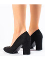 Black women's pumps on the Shelovet post