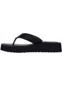 SoulCal Womens Platform Flip Flops Black