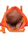 Paolo Bags Praktický dámský batoh Dunero, oranžová