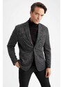 DEFACTO Slim Fit Lined Blazer Jacket