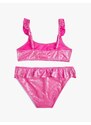 Koton Bikini Set 2 Piece Frilly Shiny