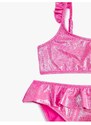 Koton Bikini Set 2 Piece Frilly Shiny