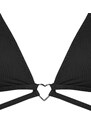 Trendyol Black Triangle Příslušenství Bikiny Top