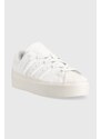 Kožené sneakers boty adidas Originals Superstar Bonega bílá barva