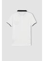 DEFACTO Boy Regular Fit Polo Neck Pique Short Sleeved Polo T-Shirt