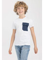 DEFACTO Boy Regular Fit Crew Neck Short Sleeved T-Shirt