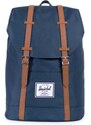 Herschel Retreat - Navy/Tan Synthetic Leather 19,5l