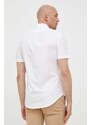 Košile Polo Ralph Lauren pánská, bílá barva, slim, s límečkem button-down