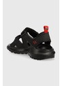 Sandály The North Face HEDGEHOG SANDAL III pánské, černá barva, NF0A46BHKT01