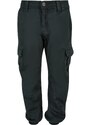 URBAN CLASSICS Boys Cargo Jogging Pants - bottlegreen