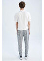 DEFACTO Slim Fit Rib Hem Fleece Pocket Sweatpants