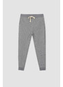 DEFACTO Slim Fit Rib Hem Fleece Pocket Sweatpants