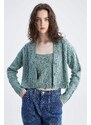 DEFACTO Regular Fit V-Neck Cardigan