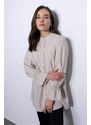 DEFACTO Regular Fit Crew Neck Long Sleeve Tunic