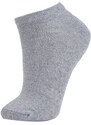 DEFACTO Women's Cotton 7-Pack Short Socks