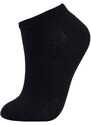DEFACTO Women's Cotton 7-Pack Short Socks