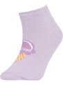 DEFACTO Girls' Cotton 7-Pack Short Socks