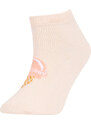 DEFACTO Girls' Cotton 7-Pack Short Socks