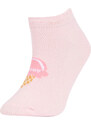 DEFACTO Girls' Cotton 7-Pack Short Socks